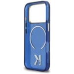 Karl Lagerfeld IML K Head Logo MagSafe Blue iPhone 17 Pro Tok