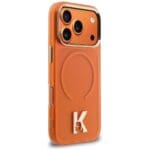 Karl Lagerfeld IML K Head Logo MagSafe Orange iPhone 17 Pro Tok