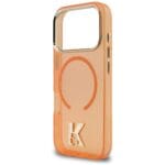 Karl Lagerfeld IML K Head Logo MagSafe Orange iPhone 17 Pro Tok