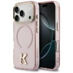 Karl Lagerfeld IML K Head Logo MagSafe Pink iPhone 17 Pro Max Tok