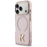 Karl Lagerfeld IML K Head Logo MagSafe Pink iPhone 17 Pro Tok
