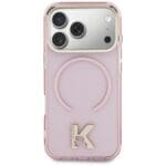 Karl Lagerfeld IML K Head Logo MagSafe Pink iPhone 17 Pro Tok