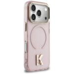 Karl Lagerfeld IML K Head Logo MagSafe Pink iPhone 17 Pro Tok
