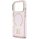 Karl Lagerfeld IML K Head Logo MagSafe Pink iPhone 17 Pro Tok