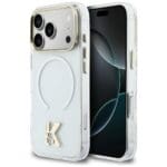 Karl Lagerfeld IML K Head Logo MagSafe Transparent iPhone 17 Pro Max Tok