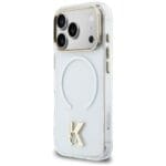 Karl Lagerfeld IML K Head Logo MagSafe Transparent iPhone 17 Pro Tok