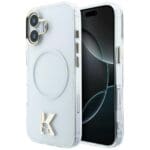Karl Lagerfeld IML K Head Logo MagSafe Transparent iPhone 17 Tok