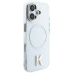 Karl Lagerfeld IML K Head Logo MagSafe Transparent iPhone 17 Tok