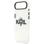 Karl Lagerfeld IML Karl Sketch Logo MagSafe Clear iPhone 17 Air Tok