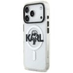 Karl Lagerfeld IML Karl Sketch Logo MagSafe Clear iPhone 17 Pro Tok