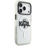 Karl Lagerfeld IML Karl Sketch Logo MagSafe Clear iPhone 17 Pro Tok