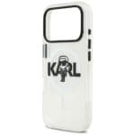 Karl Lagerfeld IML Karl Sketch Logo MagSafe Clear iPhone 17 Pro Tok