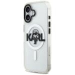 Karl Lagerfeld IML Karl Sketch Logo MagSafe Clear iPhone 17 Tok