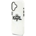 Karl Lagerfeld IML Karl Sketch Logo MagSafe Clear iPhone 17 Tok