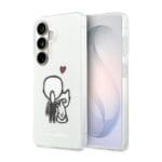 Karl Lagerfeld IML K&CH Back Logo Magnetic Transparent Samsung Galaxy S26 Tok