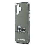 Karl Lagerfeld IML K&CH Heads Logo MagSafe Black iPhone 17 Tok