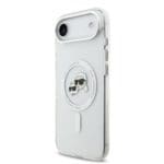 Karl Lagerfeld IML K&CH Heads Metal Frame MagSafe Transparent iPhone 17 Air Tok