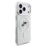 Karl Lagerfeld IML K&CH Heads Metal Frame MagSafe Transparent iPhone 17 Pro Tok