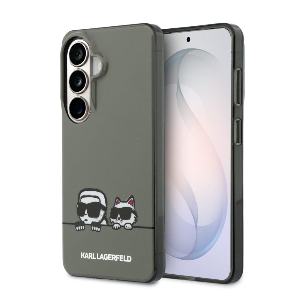 Karl Lagerfeld IML K&CH Peekaboo Logo Magnetic Black Samsung Galaxy S26 Tok