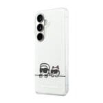 Karl Lagerfeld IML K&CH Peekaboo Logo Magnetic White Samsung Galaxy S26 Plus Tok