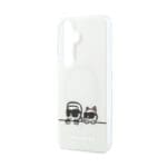 Karl Lagerfeld IML K&CH Peekaboo Logo Magnetic White Samsung Galaxy S26 Tok