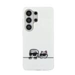 Karl Lagerfeld IML K&CH Peekaboo Logo Magnetic White Samsung Galaxy S26 Ultra Tok