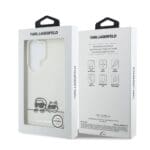 Karl Lagerfeld IML K&CH Peekaboo Logo Magnetic White Samsung Galaxy S26 Ultra Tok