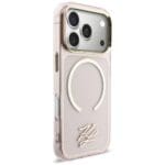 Karl Lagerfeld IML KL Script Logo MagSafe Pink iPhone 17 Pro Max Tok