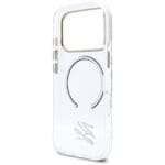 Karl Lagerfeld IML KL Script Logo MagSafe Transparent iPhone 17 Pro Tok