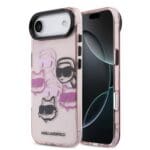 Karl Lagerfeld IML Multi K&CH Heads Pink iPhone 17 Air Tok
