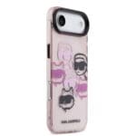 Karl Lagerfeld IML Multi K&CH Heads Pink iPhone 17 Air Tok