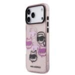 Karl Lagerfeld IML Multi K&CH Heads Pink iPhone 17 Pro Max Tok