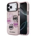 Karl Lagerfeld IML Multi K&CH Heads Pink iPhone 17 Pro Max Tok