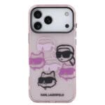Karl Lagerfeld IML Multi K&CH Heads Pink iPhone 17 Pro Max Tok