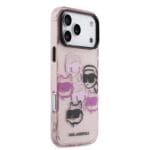 Karl Lagerfeld IML Multi K&CH Heads Pink iPhone 17 Pro Max Tok