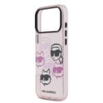 Karl Lagerfeld IML Multi K&CH Heads Pink iPhone 17 Pro Max Tok