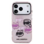 Karl Lagerfeld IML Multi K&CH Heads Pink iPhone 17 Pro Tok