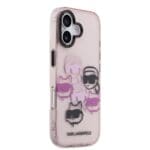 Karl Lagerfeld IML Multi K&CH Heads Pink iPhone 17 Tok