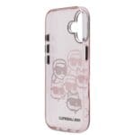 Karl Lagerfeld IML Multi K&CH Heads Pink iPhone 17 Tok