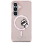 Karl Lagerfeld IML Peekaboo Choupette MagSafe Pink Samsung Galaxy S26 Tok