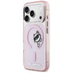 Karl Lagerfeld IML Peekaboo MagSafe Pink iPhone 17 Pro Max Tok
