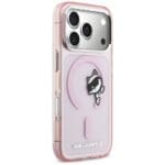 Karl Lagerfeld IML Peekaboo MagSafe Pink iPhone 17 Pro Tok