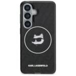 Karl Lagerfeld IML Repeated Choupette MagSafe Black Samsung Galaxy S26 Tok