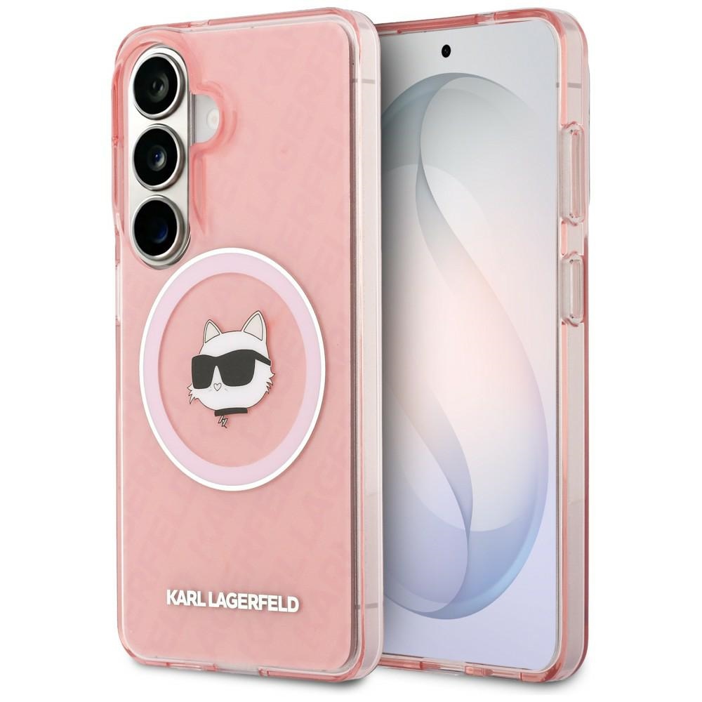 Karl Lagerfeld IML Repeated Choupette MagSafe Pink Samsung Galaxy S26 Tok