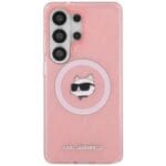 Karl Lagerfeld IML Repeated Choupette MagSafe Pink Samsung Galaxy S26 Ultra Tok