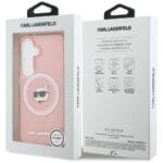 Karl Lagerfeld IML Repeated Choupette MagSafe Plus Pink Samsung Galaxy S26 Tok