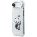 Karl Lagerfeld Karl & Choupette Back MagSafe Transparent iPhone 17 Air Tok