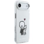 Karl Lagerfeld Karl & Choupette Back MagSafe Transparent iPhone 17 Air Tok
