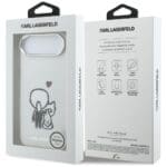 Karl Lagerfeld Karl & Choupette Back MagSafe Transparent iPhone 17 Air Tok