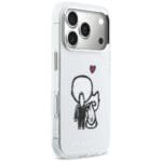 Karl Lagerfeld Karl & Choupette Back MagSafe Transparent iPhone 17 Pro Max Tok